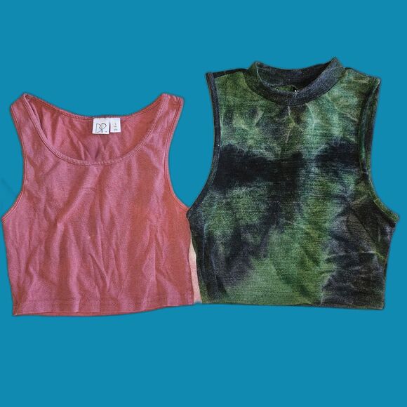 bp Tops - Cropped tank set of 2 lot size S